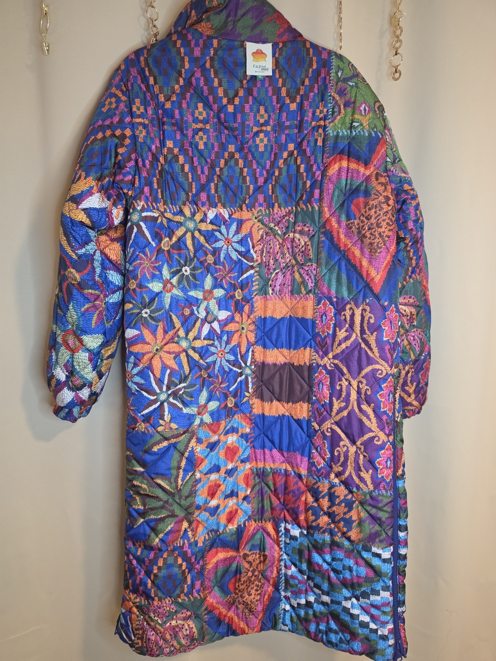 FARM Rio Girls' Multicolor Quilted Dress - XS (Missing Belt) - Picture 6 of 15